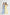 Yellow Sleeveless V-neck Jumpsuit - back view | ELAGIA