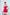 Red Sweetheart Strapless White Hem Mini Dress - back view | ELAGIA