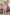 ELAGIA pink belted double breasted suit 2-piece front view - 3 piece women's suit professional business attire