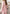 ELAGIA pink belted double breasted suit back view showing tailored fit - 3 piece women's suit style blazer set