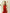 ELAGIA red strapless v-neck jumpsuit styled detail shot - womens red suit set fashion close-up view