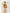 ELAGIA beige jumpsuit back view showing strapless design and flowing silhouette of this beige jumpsuit