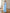 Sky-Blue Strapless Back Scarf Overskirt Maxi Dress - back view | ELAGIA
