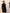 Serena Black Peplum Jacket Skirt Suit 2-Piece - back view | ELAGIA