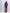 Serena Bordeaux Suede Tailored Blazer & Flared Pants Suit 2-Piece - front view | ELAGIA