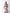 Beige Satin Strappy Asymmetric Ruffle Maxi Dress - side view