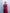Serena Red Asymmetric Overlay Waist Top - back view | ELAGIA