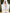 White corset top and high-slit maxi skirt 2-piece set in crepe, back view