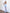 Sky-Blue Satin Strapless Peplum Sheer Skirt Maxi – corseted satin bodice, front view