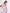 Dusty-pink satin V-neck wrap midi with ruffled hem – side profile view