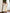 White Square-Neck Ruffle Hem Midi – crepe texture detail shot of square neckline and ruffle trim