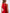 Julie Red Halter Neck Midi – close-up detail of halter neckline and crepe texture