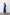 Blue Puff Sleeve Wrap Dress - back view | ELAGIA