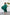 Emerald Puff Sleeve Wrap Dress - front view | ELAGIA