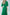 Green Puff Sleeve Midi Dress - view 6 | ELAGIA