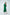 Green Puff Sleeve Midi Dress - side view | ELAGIA