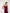 Bella Bordeaux Sweetheart High-Slit Maxi Dress - view 10 | ELAGIA