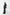 Black Oversized 3-Piece Suit - side view | ELAGIA
