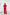 Red Oversized 3-Piece Suit - front view | ELAGIA