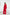 Red Oversized 3-Piece Suit - side view | ELAGIA