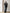 Liora Grey Striped Oversized Double-Breasted Suit 2-Piece - front view | ELAGIA