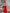 Bella Red Strapless Ruffled-Hem Mermaid Midi Dress - back view | ELAGIA