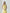 Gloria Yellow Open-Back Halter-Neck Midi Dress - back view | ELAGIA