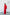 Red Single-Breasted Suits 2-Piece - back view | ELAGIA