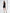 Black High-Neck Sleeveless Front-Slit Mini Dress - front view | ELAGIA