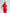 Nova Red Satin High-Neck Puff-Sleeve Maxi Dress - back view | ELAGIA