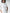 Nova White Satin High-Neck Puff-Sleeve Maxi Dress - close-up detail | ELAGIA