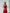 Nova Red Satin Strapless Sweetheart Midi Dress - back view | ELAGIA