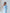 Sky-Blue Satin One-Shoulder Cut-Out Midi Dress - Back View | ELAGIA