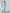 Sky-Blue Satin One-Shoulder Cut-Out Midi Dress - Side View | ELAGIA