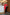 Red Backless Puff Sleeve Midi Dress - close-up detail | ELAGIA