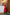 Red Backless Puff Sleeve Midi Dress - side view | ELAGIA