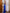 Stella Blue Satin Off-the-Shoulder High-Slit Maxi Dress - side view | ELAGIA