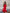 Inès Red Sleeveless Ruffled-Hem Mini Dress - view 6 | ELAGIA