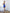 Blue Strapless V-neck Asymmetric Mini Dress - side view | ELAGIA