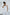White Formal Vest  & High Waist Pants - view 6 | ELAGIA
