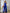 ELAGIA blue strapless v-neck jumpsuit front view - light blue suit women style in chic jumpsuit design