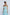 Tiffany-Blue Sweetheart Cut-Out Midi Dress - view 6 | ELAGIA
