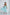 Tiffany-Blue Sweetheart Cut-Out Midi Dress - view 9 | ELAGIA