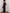 Brown sheer sleeve V-neck top and maxi skirt set – full-length crepe ensemble