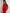 Red sheer sleeve V-neck top and maxi skirt set – crepe two-piece, drape detail