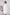 Monte White Collarless Double-Breasted Blazer Dress - close-up detail | ELAGIA