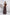 Elara Brown Square-Neck Puff-Sleeve Chiffon Maxi Dress - close-up detail | ELAGIA
