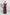 Elara Brown Square-Neck Puff-Sleeve Chiffon Maxi Dress - side view | ELAGIA