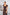 Elara Brown Square-Neck Puff-Sleeve Chiffon Maxi Dress - styled look | ELAGIA
