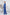 Navy Striped Scarf-Neck Single-Breasted Suit 2-Piece - side view | ELAGIA